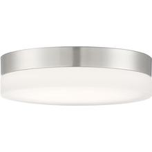 Nuvo 62/458 - Pi - 9&#34;- LED Flush - Brushed Nickel Finish