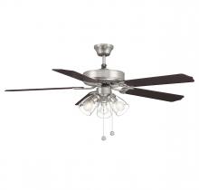 Savoy House Meridian M2022BNRV - 52&#34; 3-Light Ceiling Fan in Brushed Nickel