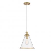 Savoy House Meridian M70121NB - 1 LT Pendant in Natural Brass *M23