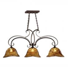 Uttermost 21009 - Vetraio 3 Lt Bronze Kitchen Island Light