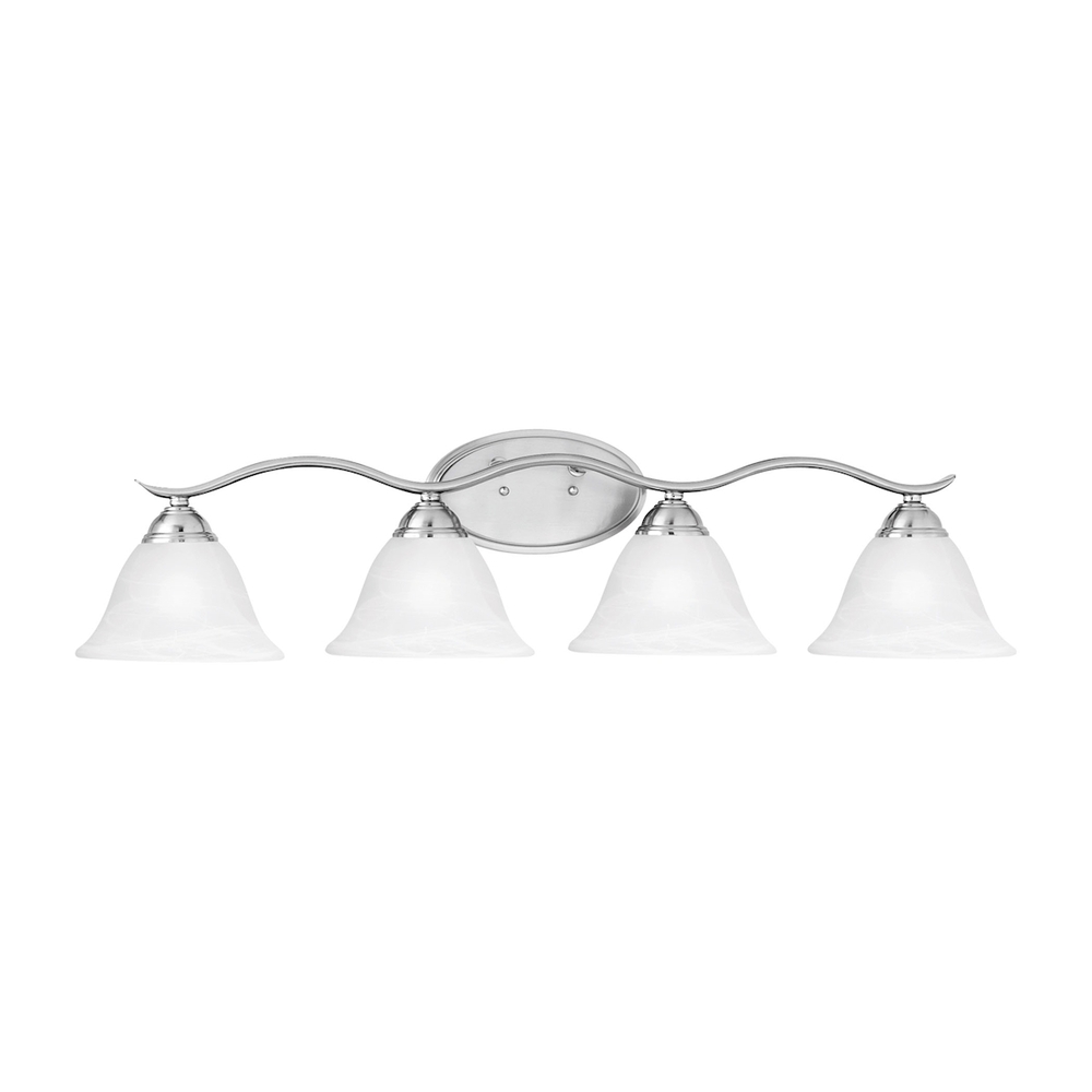 Thomas - Prestige 36'' Wide 4-Light Vanity Light - Brushed Nickel