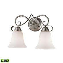 ELK Home 1002BB/20-LED - Thomas - Brighton 15&#39;&#39; Wide 2-Light Vanity Light - Brushed Nickel