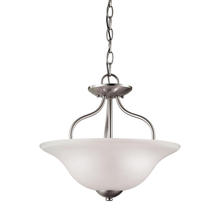 ELK Home 1202CS/20 - Thomas - Conway 15&#39;&#39; Wide 2-Light Semi Flush Mount - Brushed Nickel