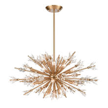 ELK Home 12767/24 - Starburst 36&#39;&#39; Wide 24-Light Chandelier - Satin Brass