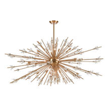 ELK Home 12769/31 - Starburst 72&#39;&#39; Wide 31-Light Chandelier - Satin Brass