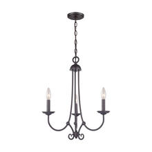 ELK Home 1503CH/10 - Thomas - Williamsport 20&#39;&#39; Wide 3-Light Chandelier - Oil Rubbed Bronze