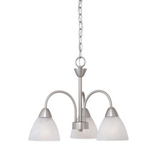 ELK Home 190005117 - Thomas - Tia 17.75&#39;&#39; Wide 3-Light Chandelier - Matte Nickel