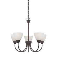 ELK Home 190006763 - Thomas - Tia 22.5&#39;&#39; Wide 9-Light Chandelier - Painted Bronze