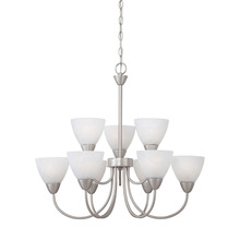 ELK Home 190036117 - Thomas - Tia 25.98'' Wide 5-Light Chandelier - Matte Nickel