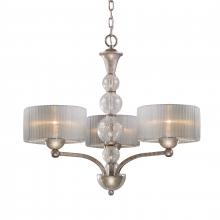 ELK Home 20008/3 - Alexis 25&#39;&#39; Wide 3-Light Chandelier - Antique Silver