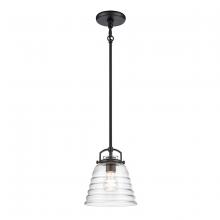 ELK Home 67875/1 - Current 8&#39;&#39; Wide 1-Light Pendant - Matte Black