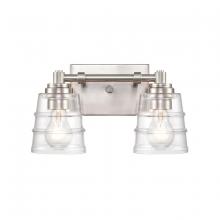 ELK Home 67961/2 - Pulsate 13&#39;&#39; Wide 2-Light Vanity Light - Satin Nickel