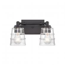 ELK Home 67981/2 - Pulsate 13&#39;&#39; Wide 2-Light Vanity Light - Matte Black