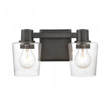 ELK Home 81641/2 - Celia 12&#39;&#39; Wide 2-Light Vanity Light - Matte Black