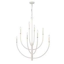 ELK Home 82018/8 - Continuance 36&#39;&#39; Wide 8-Light Chandelier - White Coral