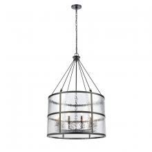 ELK Home 82079/10 - Solace 30&#39;&#39; Wide 10-Light Pendant - Matte Black