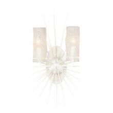 ELK Home 82081/2 - Sea Urchin 21&#39;&#39; High 2-Light Sconce - White Coral