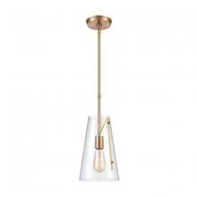 ELK Home 82145/1 - Trustle 7&#39;&#39; Wide 1-Light Mini Pendant - Satin Brass