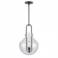 ELK Home 82303/1 - Monica 13&#39;&#39; Wide 1-Light Pendant - Matte Black