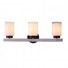  85441/3 - Briggs 24'' Wide 3-Light Vanity Light - Black