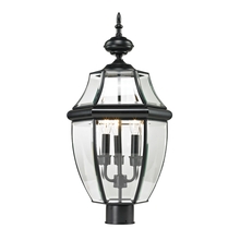 ELK Home 8603EP/60 - Thomas - Ashford 23&#39;&#39; High 3-Light Outdoor Post Light - Black