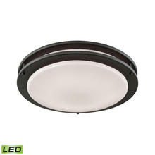 ELK Home CL782041 - Thomas - Clarion 14&#39;&#39; Wide 1-Light Flush Mount - Oil Rubbed Bronze