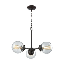 ELK Home CN129321 - Thomas - Beckett 22&#39;&#39; Wide 3-Light Chandelier - Oil Rubbed Bronze