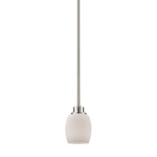 ELK Home CN170152 - Thomas - Casual Mission 5&#39;&#39; Wide 1-Light Mini Pendant - Brushed Nickel