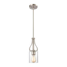 ELK Home CN300152 - Thomas - Market Square 5&#39;&#39; Wide 1-Light Mini Pendant - Brushed Nickel