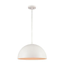 ELK Home CN701154 - Thomas - Chelsea 16&#39;&#39; Wide 1-Light Pendant - White