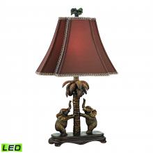 ELK Home D2475-LED - Adamslane 24&#39;&#39; High 1-Light Table Lamp - Bronze - Includes LED Bulb