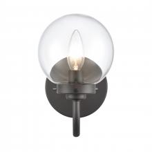 ELK Home EC89930/1 - Fairbanks 8.5&#39;&#39; High 1-Light Sconce - Matte Black with Clear