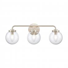 ELK Home EC89953/3 - Fairbanks 22.75&#39;&#39; Wide 3-Light Vanity Light - Brushed Nickel and Clear