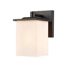 ELK Home EN110126 - Thomas - Broad Street 8&#39;&#39; High 1-Light Outdoor Sconce - Textured Matte Black