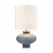 ELK Home H0019-11080-LED - Skye 28&#39;&#39; High 1-Light Table Lamp - Frosted Blue - Includes LED Bulb