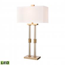 ELK Home H0019-9567-LED - Roseden Court 34&#39;&#39; High 1-Light Table Lamp - Aged Brass - Includes LED Bulb