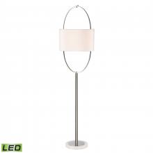 ELK Home H0019-9572-LED - Gosforth 68&#39;&#39; High 1-Light Floor Lamp - Polished Nickel - Includes LED Bulb