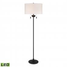 ELK Home H0019-9609-LED - Liliaceae 63'' High 2-Light Floor Lamp - Black - Includes LED Bulbs