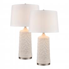 ELK Home S0019-10292/S2 - Penny 32.5&#39;&#39; High 1-Light Table Lamp - Set of 2 White