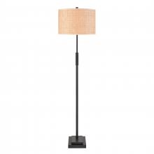 ELK Home S0019-11172-LED - Baitz 62.5&#39;&#39; High 1-Light Floor Lamp - Matte Black - Includes LED Bulb