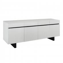 ELK Home S0075-9864 - Checkmate Credenza - Checkmate White