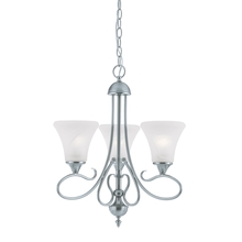 ELK Home SL811378 - Thomas - Elipse 20&#39;&#39; Wide 3-Light Chandelier - Brushed Nickel