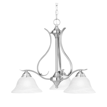 ELK Home SL863378 - Thomas - Prestige 26.5&#39;&#39; Wide 3-Light Chandelier - Brushed Nickel