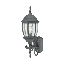 ELK Home SL92257 - Thomas - Covington 21.5&#39;&#39; High 1-Light Outdoor Sconce - Black