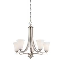 ELK Home TK0020217 - Thomas - Treme 25&#39;&#39; Wide 5-Light Chandelier - Brushed Nickel