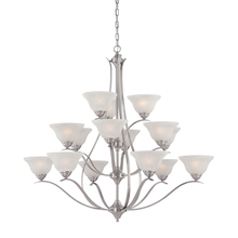 ELK Home TK0023217 - Thomas - Prestige 48&#39;&#39; Wide 15-Light Chandelier - Brushed Nickel